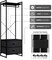 Sorbus Clothing Rack with Drawers - Clothes Stand Dresser - Wood Top, Steel Frame, & Fabric Drawers - Tall Closet Storage Organizer - Garment Rack for Hanging Shirts, Dresses, & Jackets
